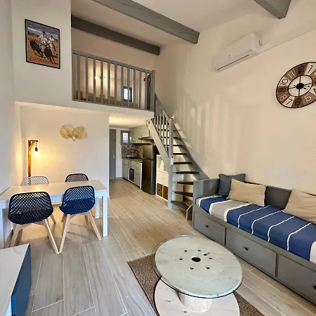 Appartement Duplex 4Pers Climatise - Locations Vld Camargue Saintes-Maries-de-la-Mer Exterior photo